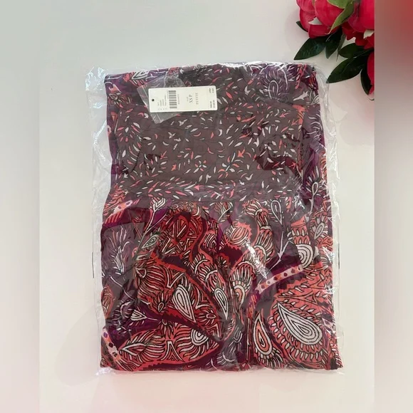 LAST CALL Anthropologie printed lounge jumpsuit - Picture 5 of 7